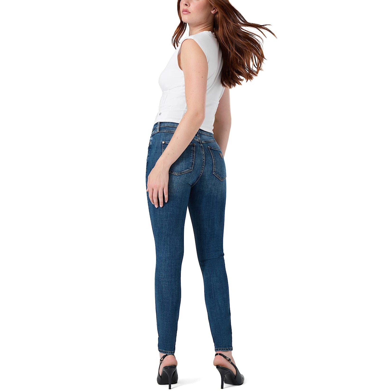 Guess WBBAB4D4 - Women's 1981 Skinny Jeans - Maya Bay