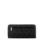 Guess Laurel II Large Zip-Around Wallet – Black