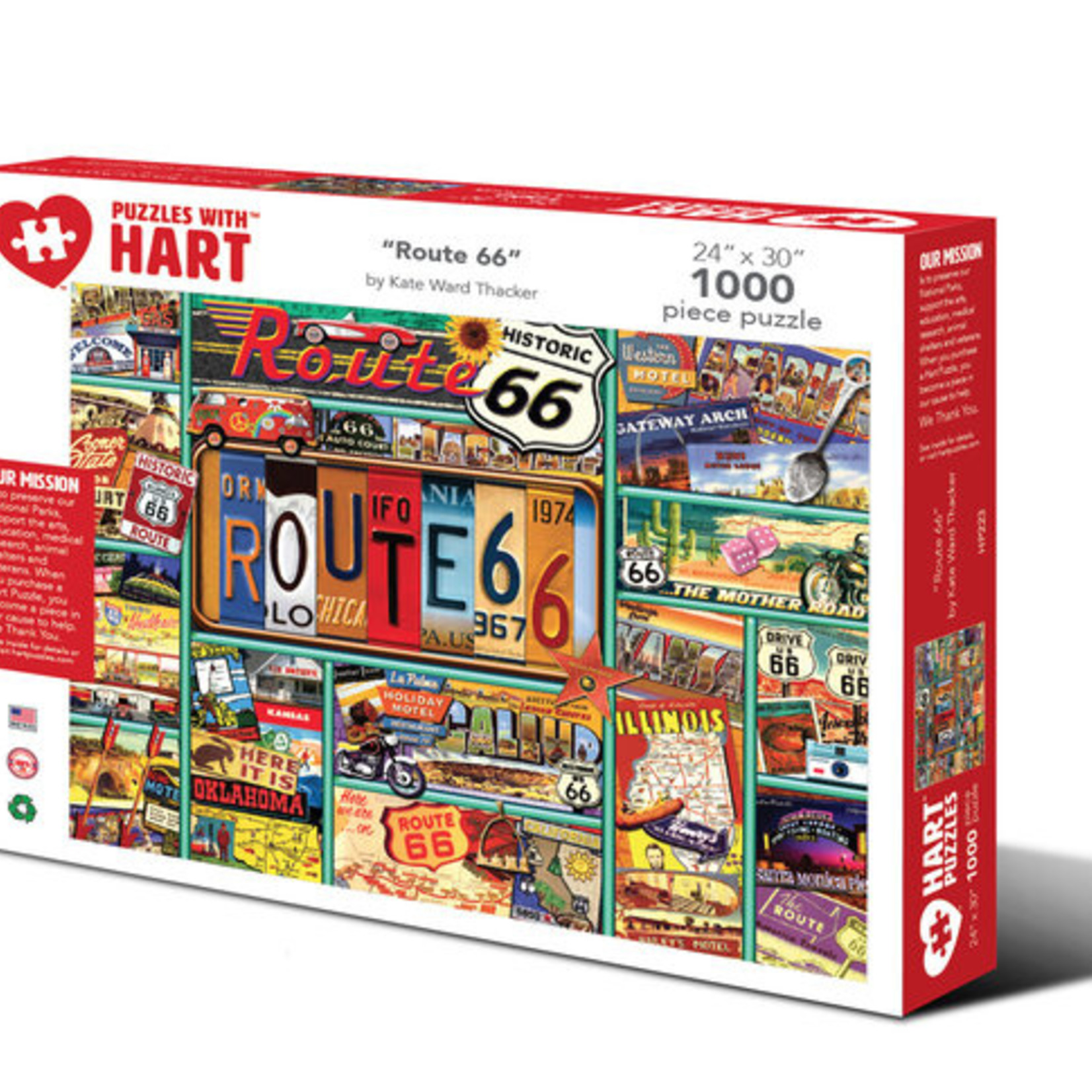 Hart Puzzles Route 66 Puzzle