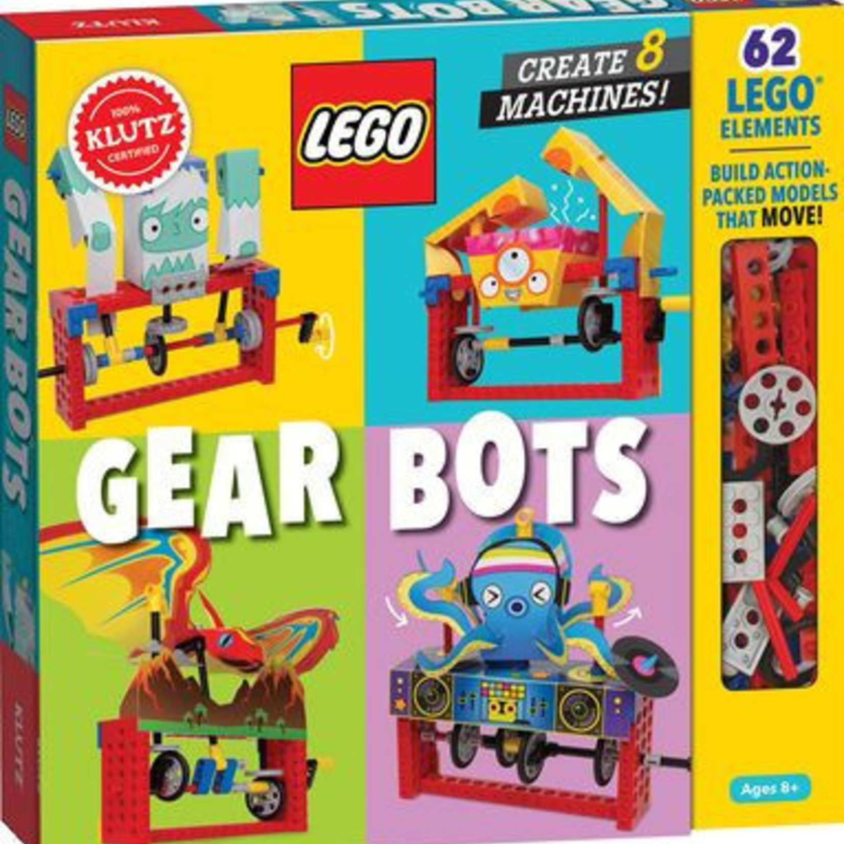 Klutz LEGO  gear bots