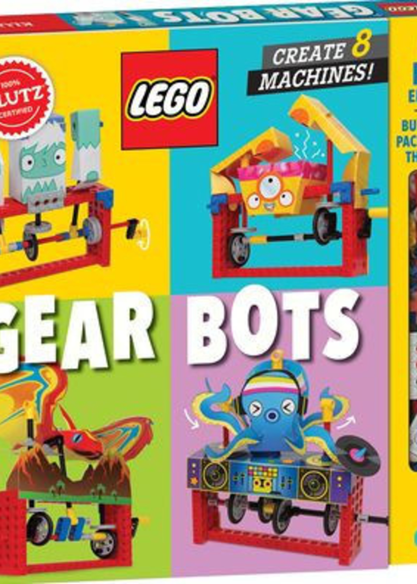 Klutz LEGO  gear bots