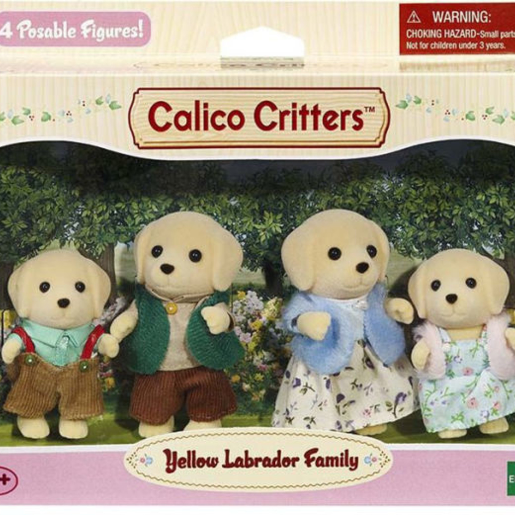 Calico Critters Labrador Family