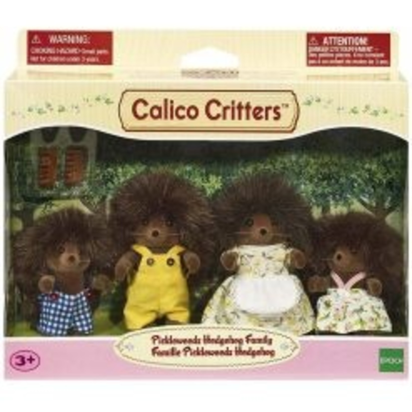 Calico Critters Pickleweeds Hedgehog Family