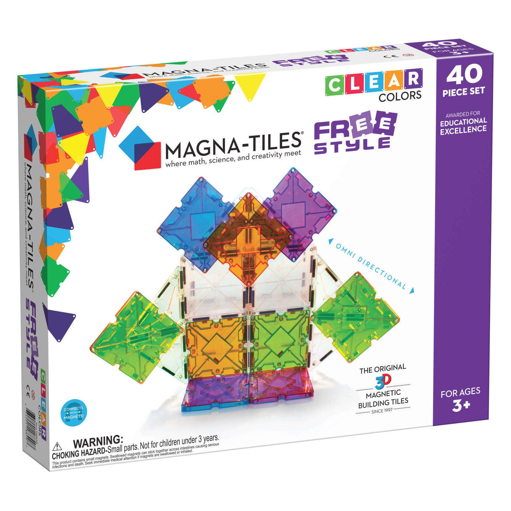 Magna Tiles Magnatile Free Style 40 piece