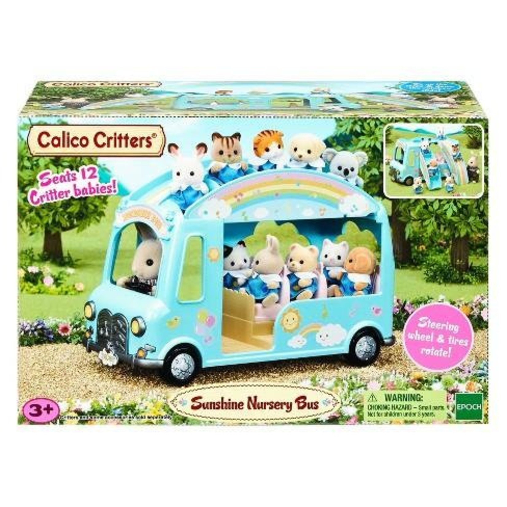 Calico Critters Sunshine Nursery Bus