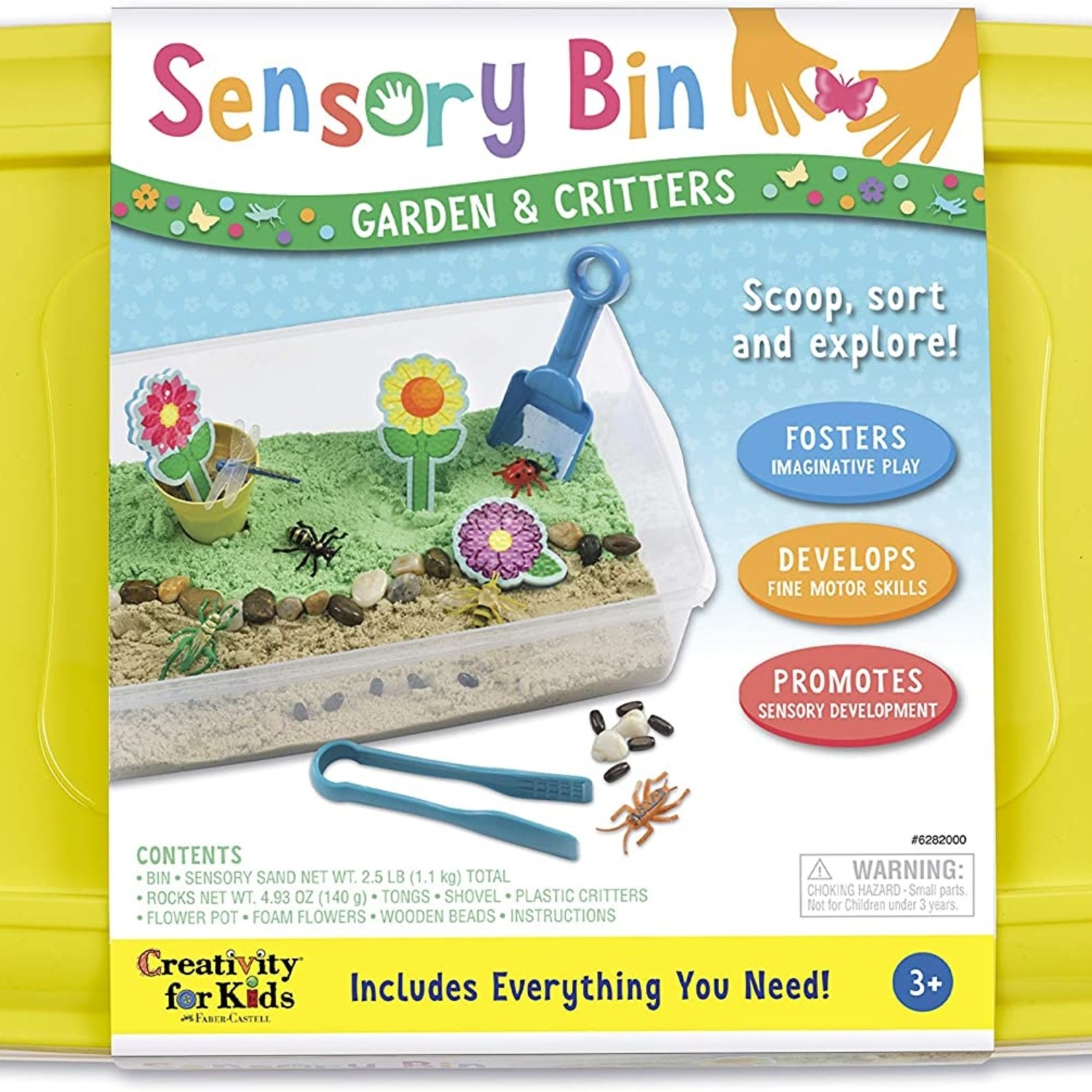 Sensory Bin Garden & Critters