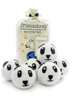 Friendsheep Panda 6-Pack Dryer Balls
