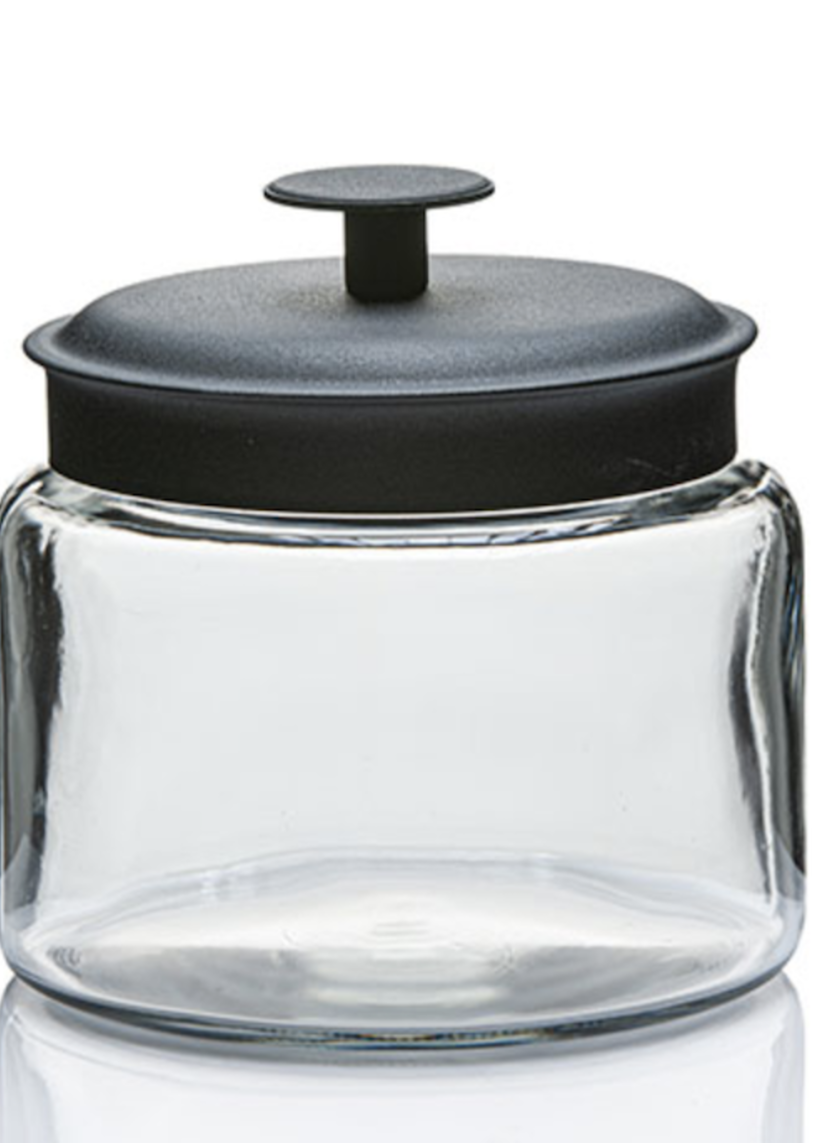 The Jar Store 48 oz Jar with Black Lid