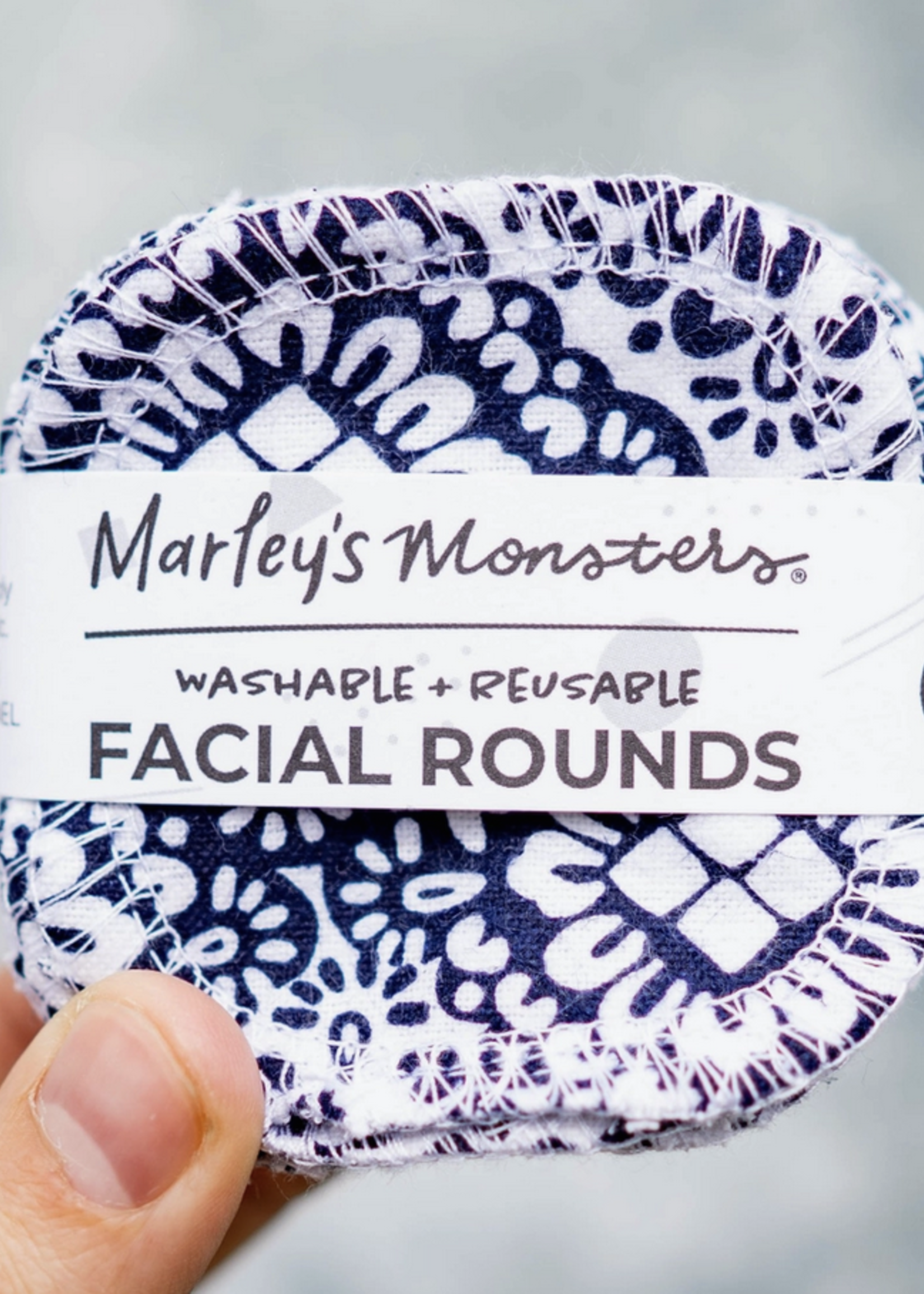 Marleys Monsters Midnight Mosaic Facial Rounds