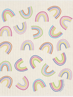 Potluck Press Rainbow Confetti Swedish Dishcloth