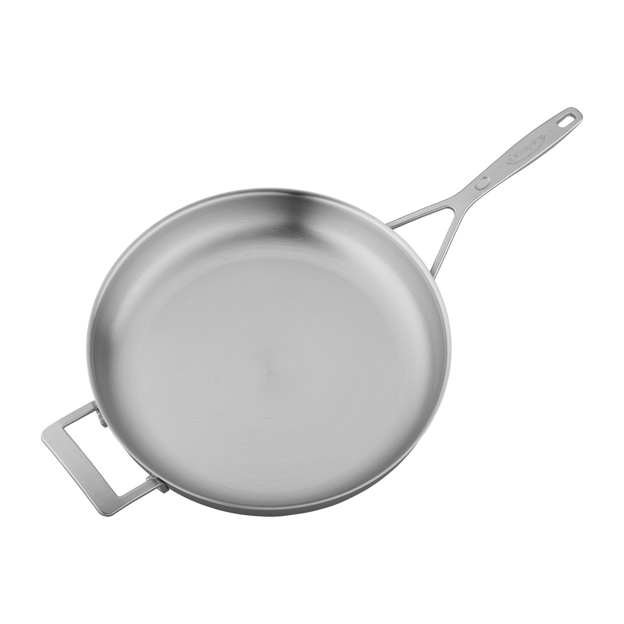 Demeyere Demeyere Industry 5-Ply 12.5-inch Stainless Steel Fry Pan with Helper Handle