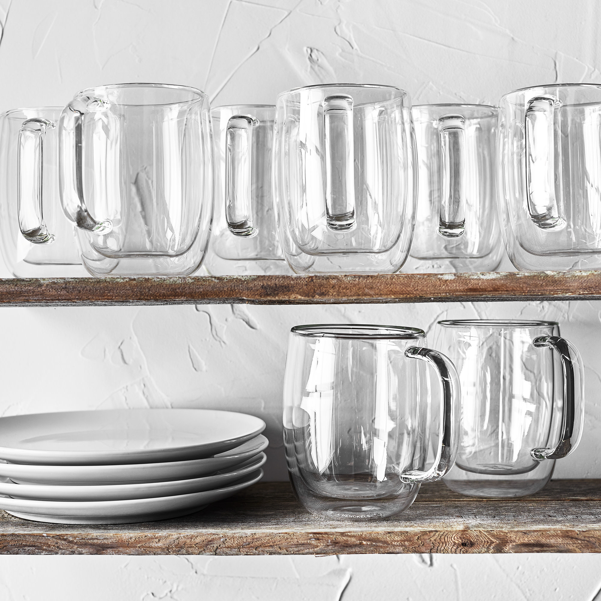 Zwilling ZWILLING Sorrento Plus 8-pc Double-Wall Glass Coffee Mug Set