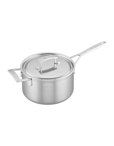 Demeyere Sauce Pan 4qt w/Lid SS Industry