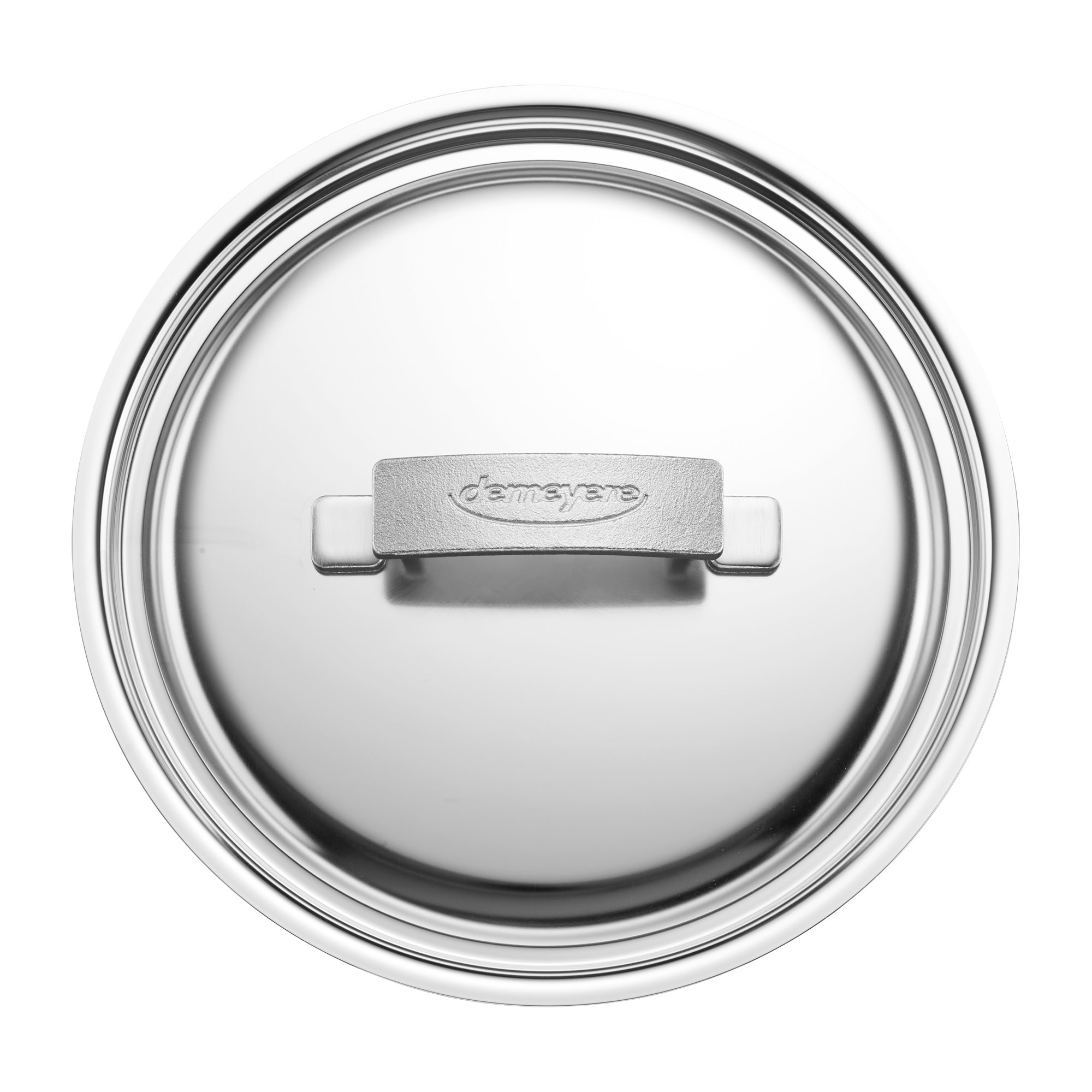 Demeyere Sauce Pan 4qt w/Lid & Helper Handle SS Industry