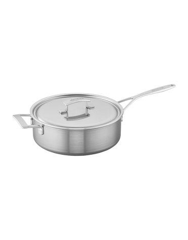 Demeyere Saute Pan 6.5qt w/lid SS Industry