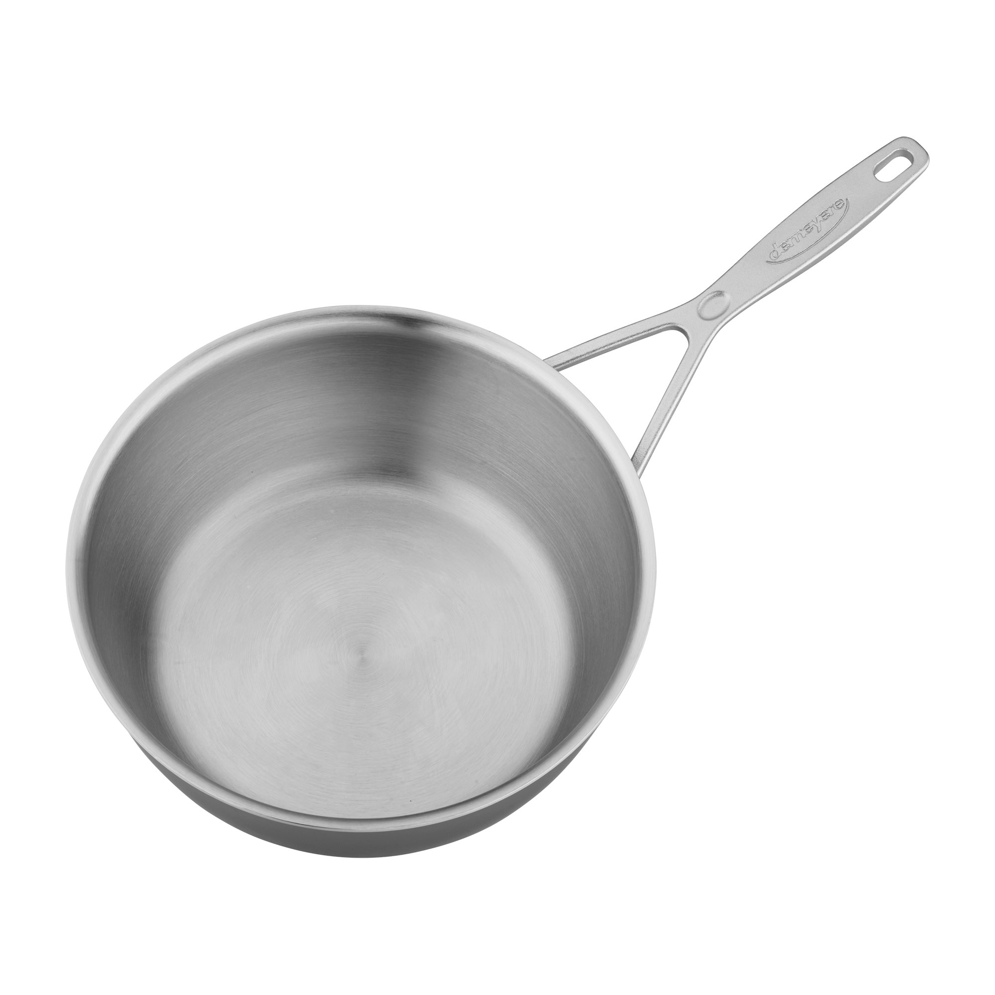 Demeyere Saucier 3.5qt w/Lid SS Industry