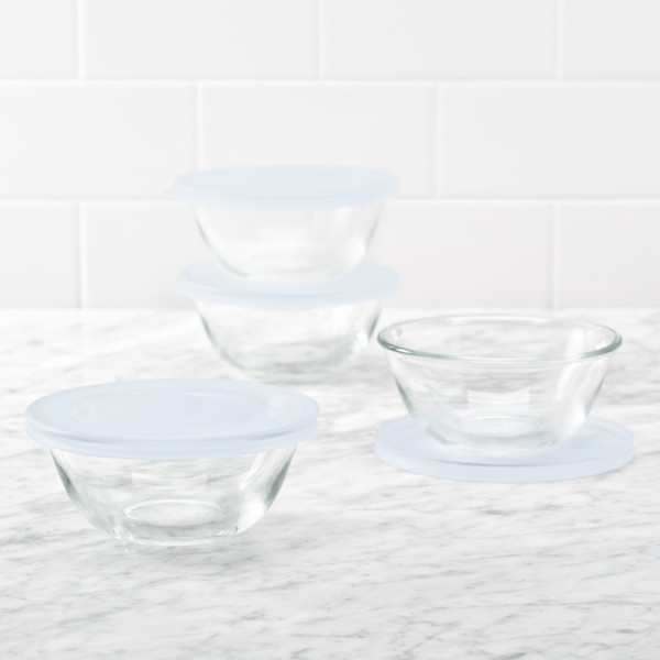 OXO Bowls Prep w/Lids 8pc Glass