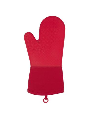 OXO Oven Mitt Cotton/Silicone Red 006