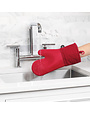 OXO Oven Mitt Cotton/Silicone Red 006