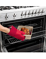 OXO Oven Mitt Cotton/Silicone Red 006