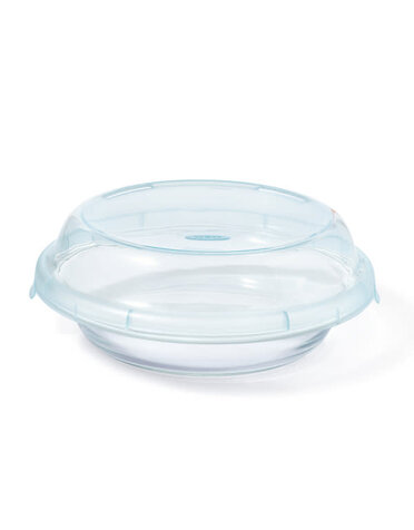 OXO Pie Dish  9" Glass w/lid