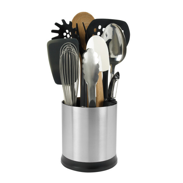 OXO Utensil Holder SS Rotating