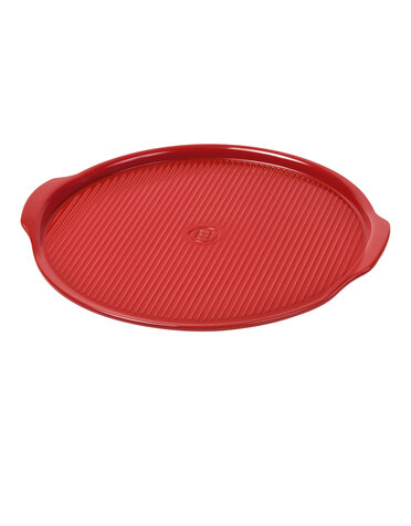 Emile Henry Pizza Stone Ridged 14" Red