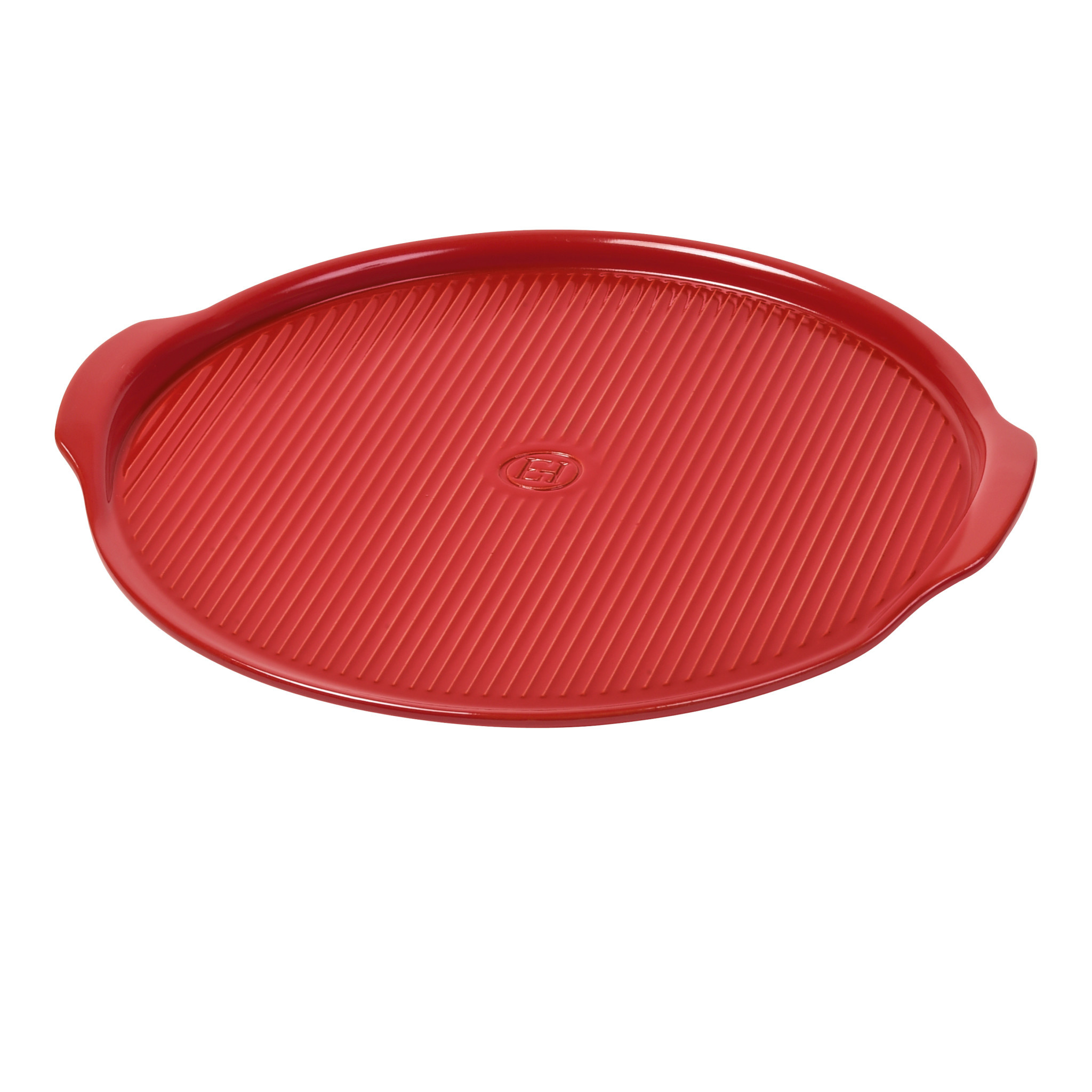 Emile Henry Pizza Stone Ridged 14" Red