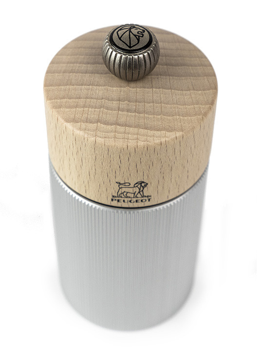 Peugeot PM Line 5" Aluminium/Beechwood Natural 003