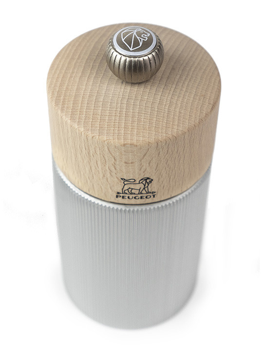 Peugeot SM Line 7" Aluminium/Beechwood Natural 003
