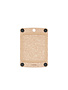 Epicurean Cutting Surfaces Cutting Board 10x7 Natural w/Black Buttons