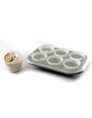 Norpro Baking Cups 48ct Giant White