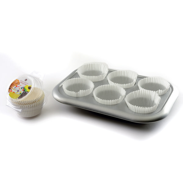 Norpro Baking Cups 48ct Giant White