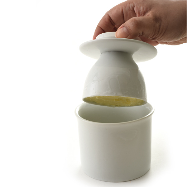 Norpro Butter Keeper Porcelain White