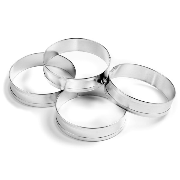 Norpro English Muffin Rings Set/4