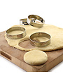 Norpro English Muffin Rings Set/4pc