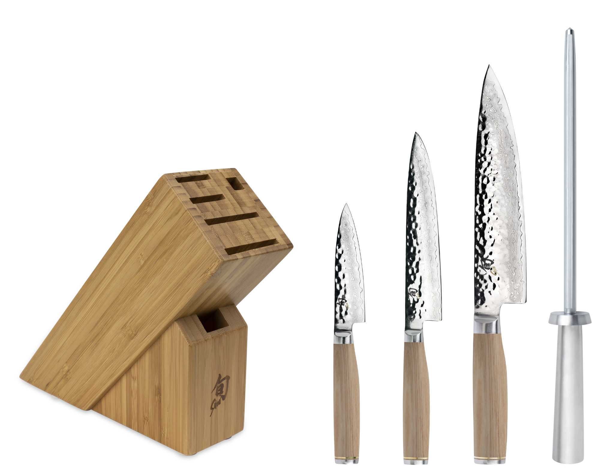 Shun Block Set 5pc Slimline Premier Blonde Shun