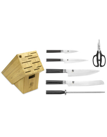Shun Cutlery Block Set 7pc Classic