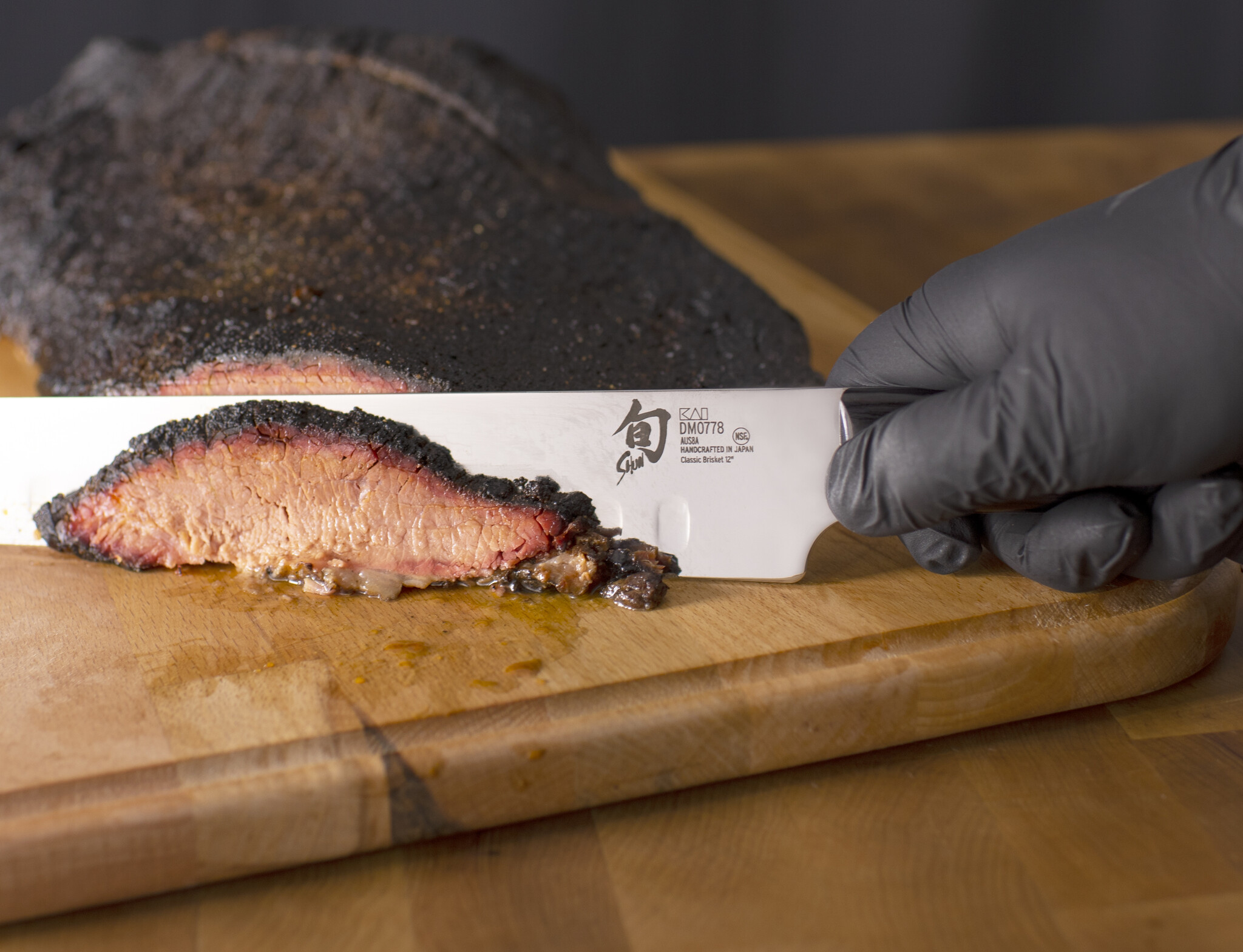 Shun Cutlery Brisket/Slicing 18" HG w/Saya Classic Onyx