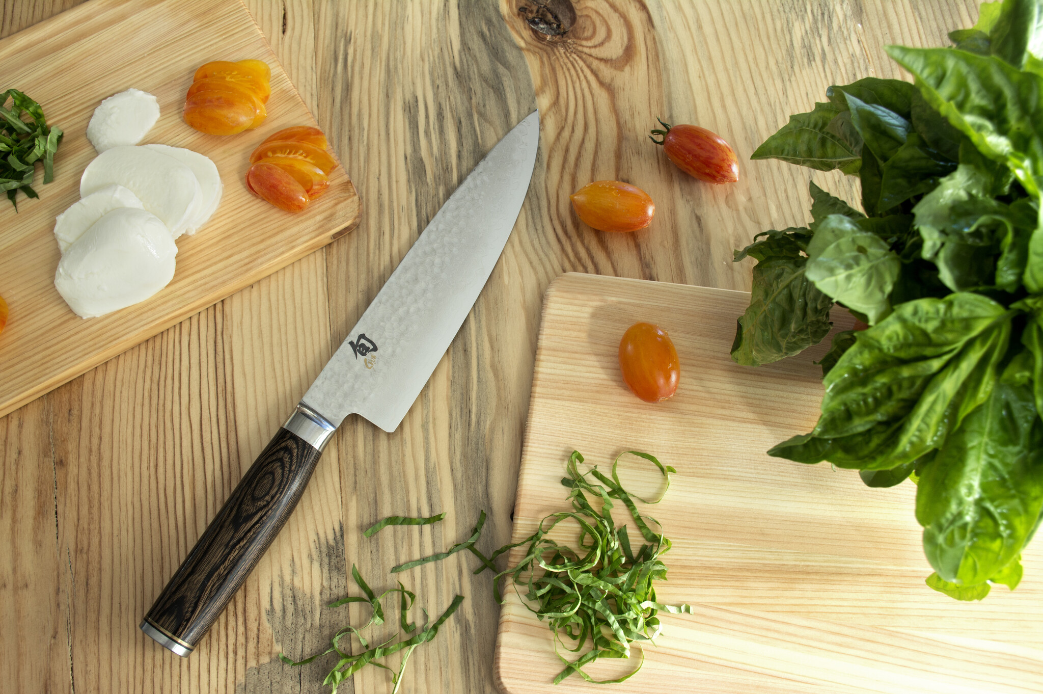 Shun Cutlery Chef 8" Premier Walnut Shun