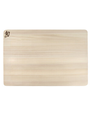 Shun Cutlery Cutting Board Hinoki Large 17.75x11.75