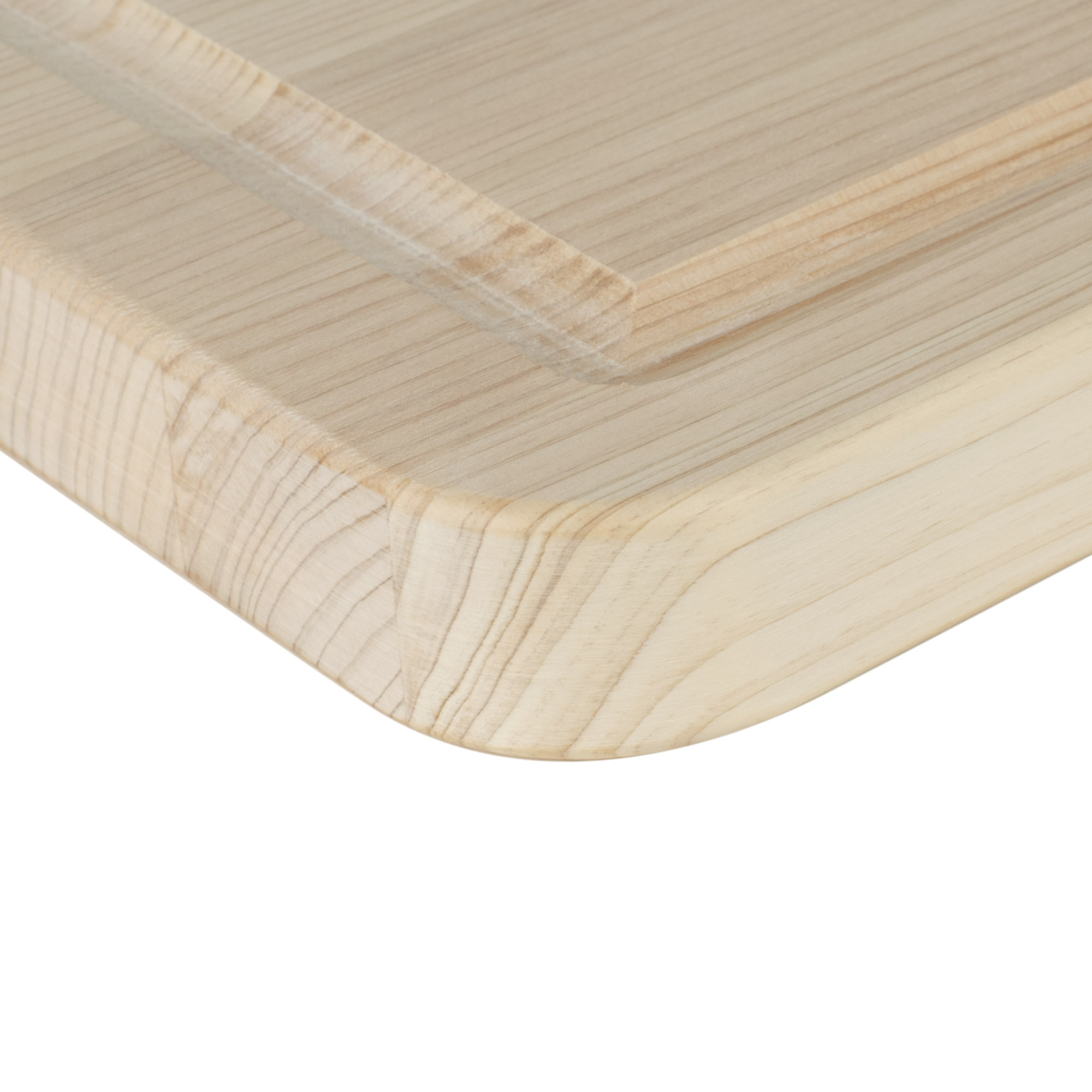 Shun Cutlery Cutting Board Hinoki w/Groove 14x20