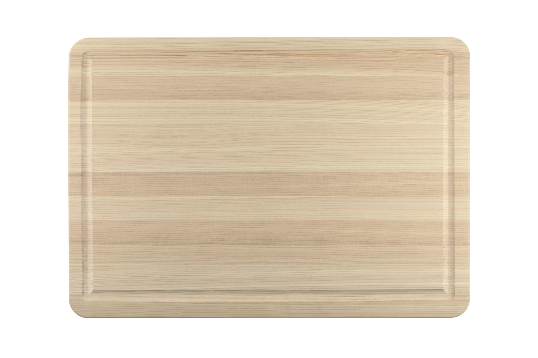Shun Cutlery Cutting Board Hinoki w/Groove 14x20