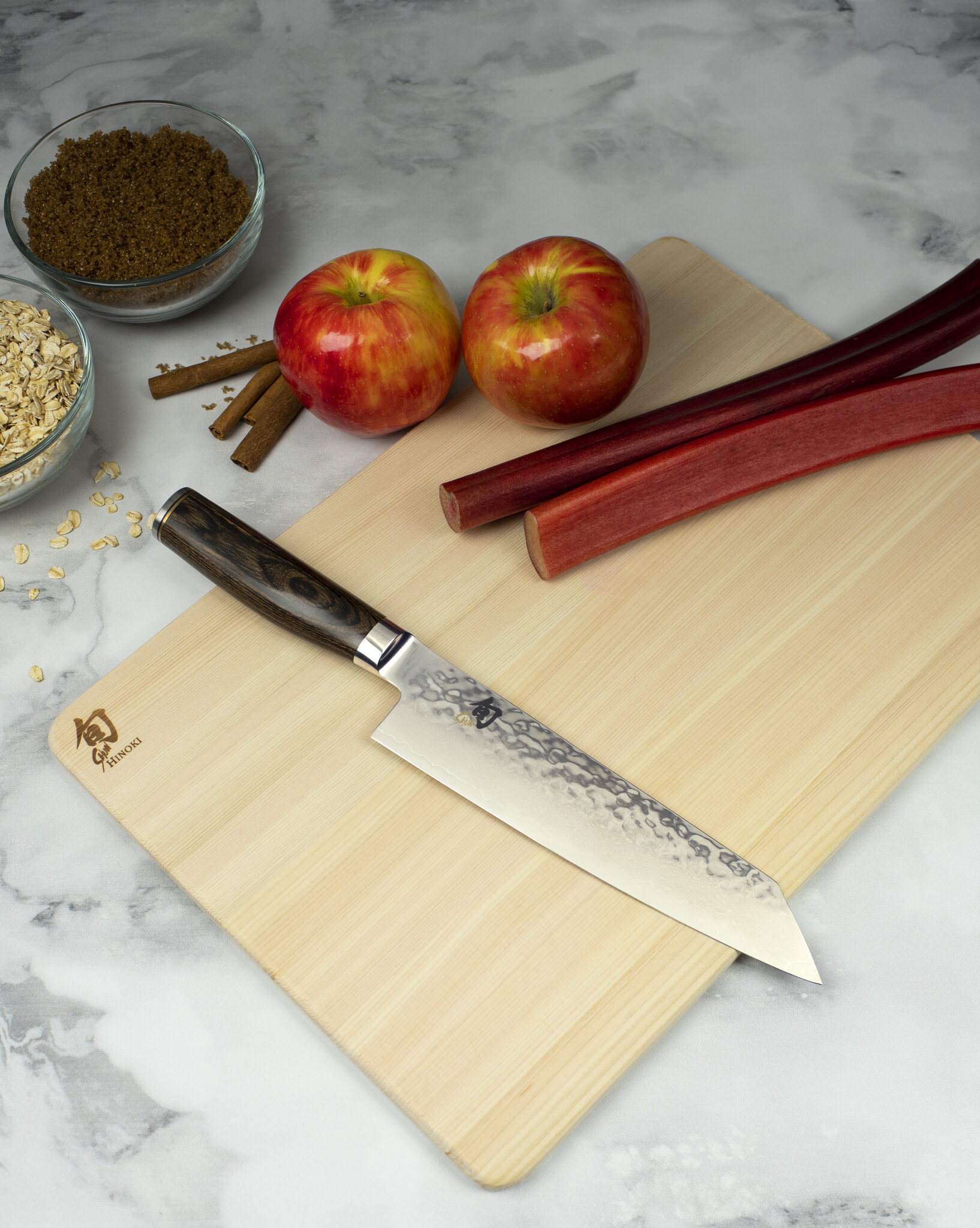 Shun Cutlery Kiritsuke 8" Premier Walnut Shun