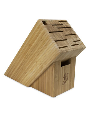 Shun Knife Block 11 Slot Bamboo