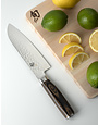 Shun Cutlery Santoku 7" Premier Walnut Shun