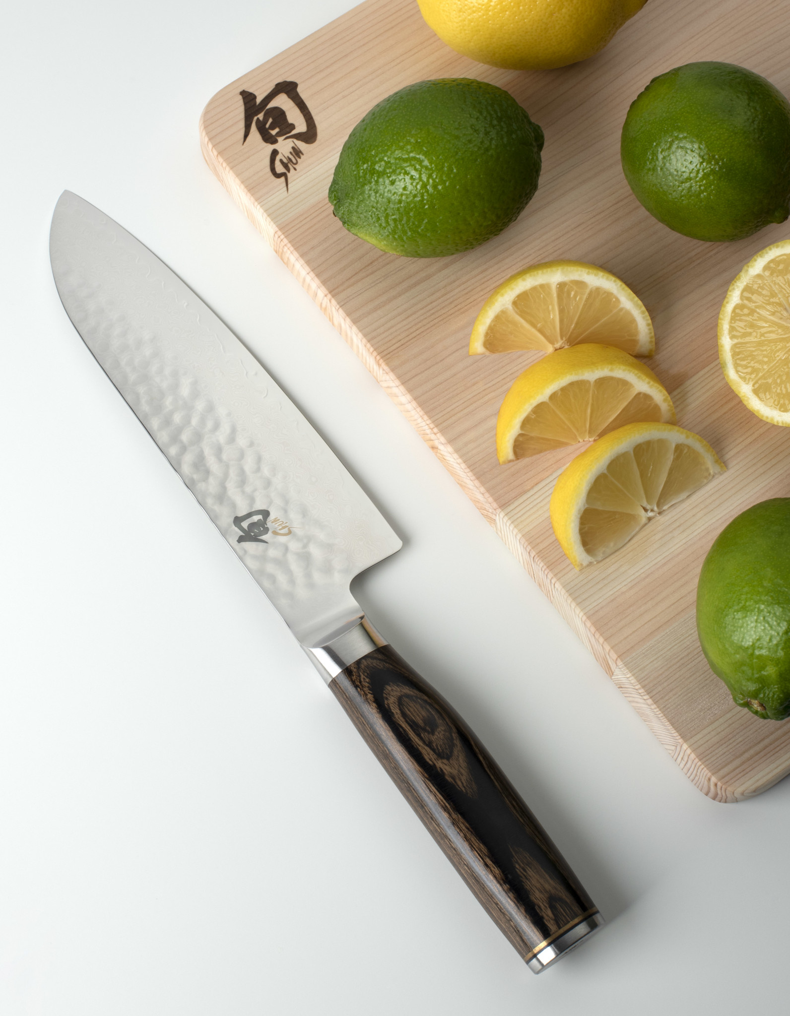 Shun Cutlery Santoku 7" Premier Walnut Shun