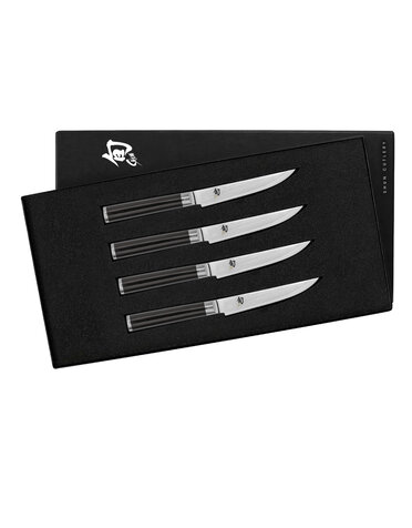 Shun Cutlery Steak Knife Set 4pc Classic Onyx