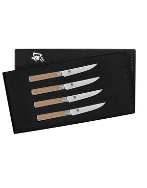 Shun Cutlery Steak Knife Set/4 Shun Classic Blonde