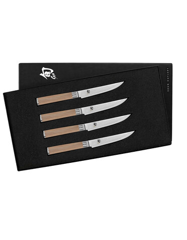 Shun Cutlery Steak Knife Set/4 Shun Classic Blonde